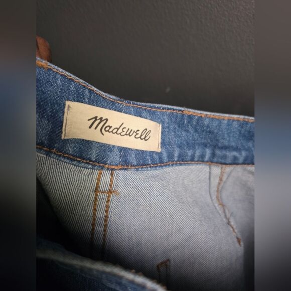 Madewell 90s Straight Utility Jean Size 31 Medium Wash - Picture 9 of 10